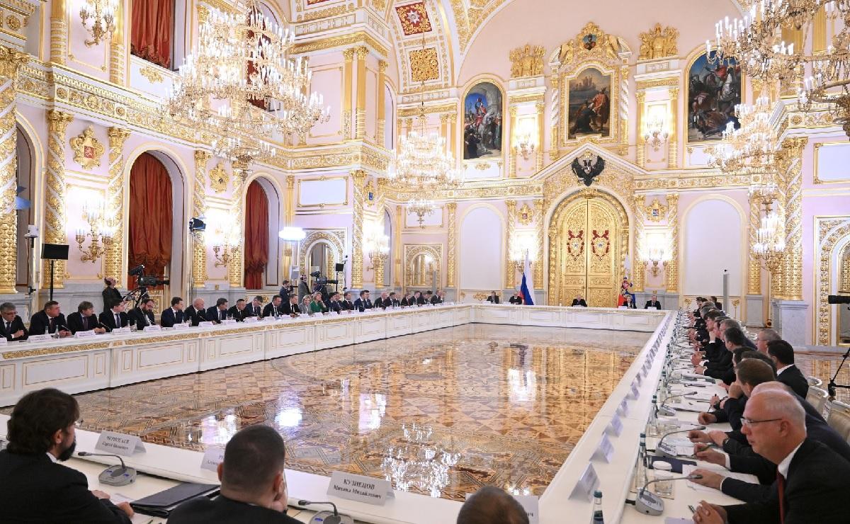 путин выступил на сегодняшнем совете по стратегическому развитию