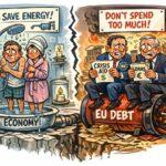 энергетический шок экономия на уровне домохозяйств и риск долговой ловушки для государств