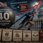 американский долг быстро пересёк 40триллионную черту